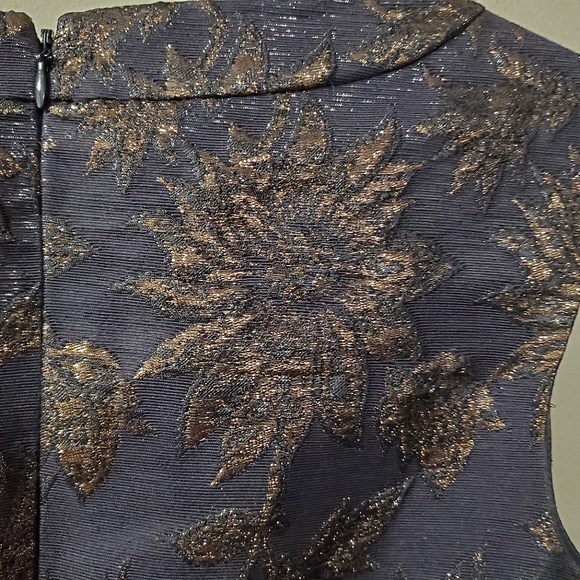 Marc Jacob's - "Gilded Sunflower" 🌻 Jacquard Dress - ASO Gossip Girl - Size 2 - Picture 8 of 11